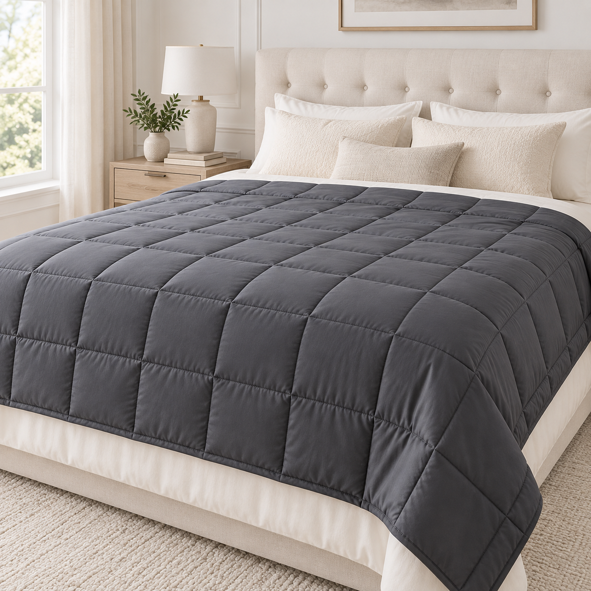 Hushly blanket bed