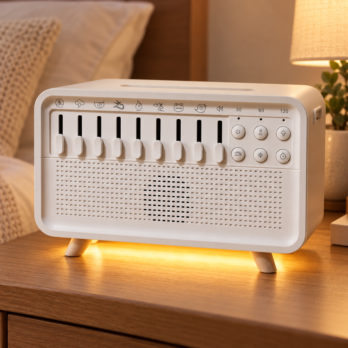 Hushly sound nightlight